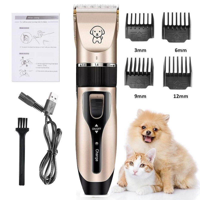 Máquina de Tosar Pet Furry™ + Guia de Tosa em casa para Iniciante